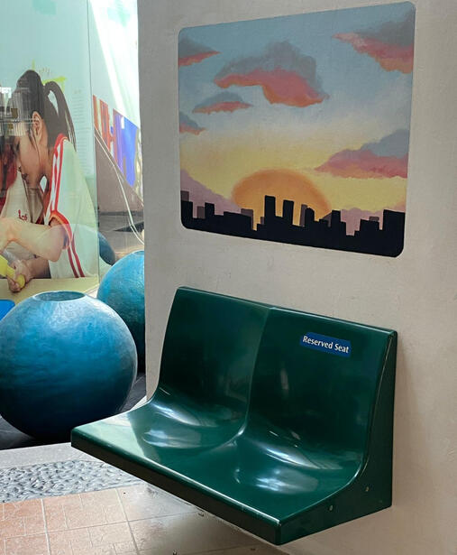 Wall mural #2 done for Jurong Town Council