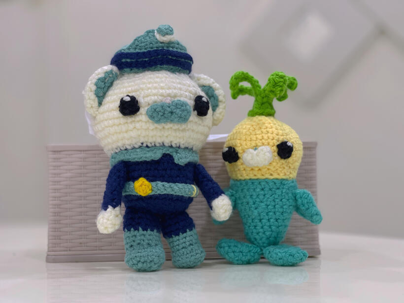 Octonauts Captain Barnacles & Tunip